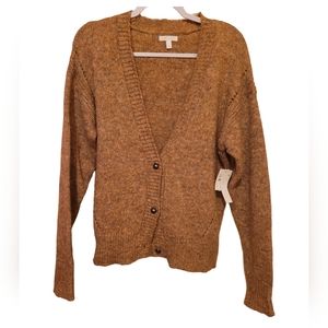 Abound Womens Vneck Cardigan Sz M